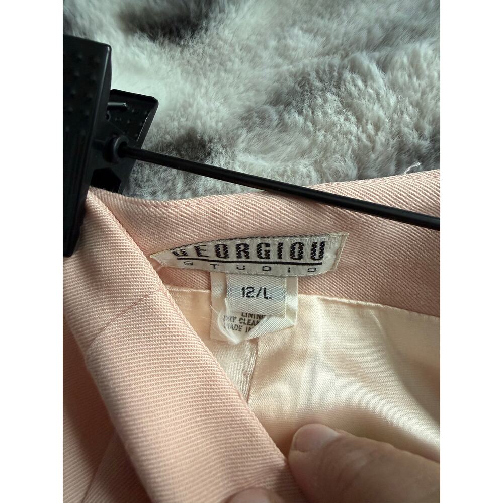 Pink Georgiou Pencil Skirt Size 12 - Picture 4 of 6